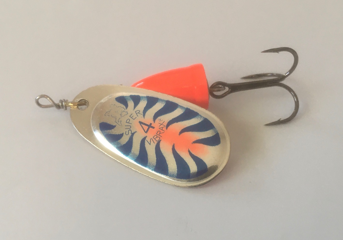 CUCHARILLA VIBRAX FLUORESCENTE Nº4 BFR