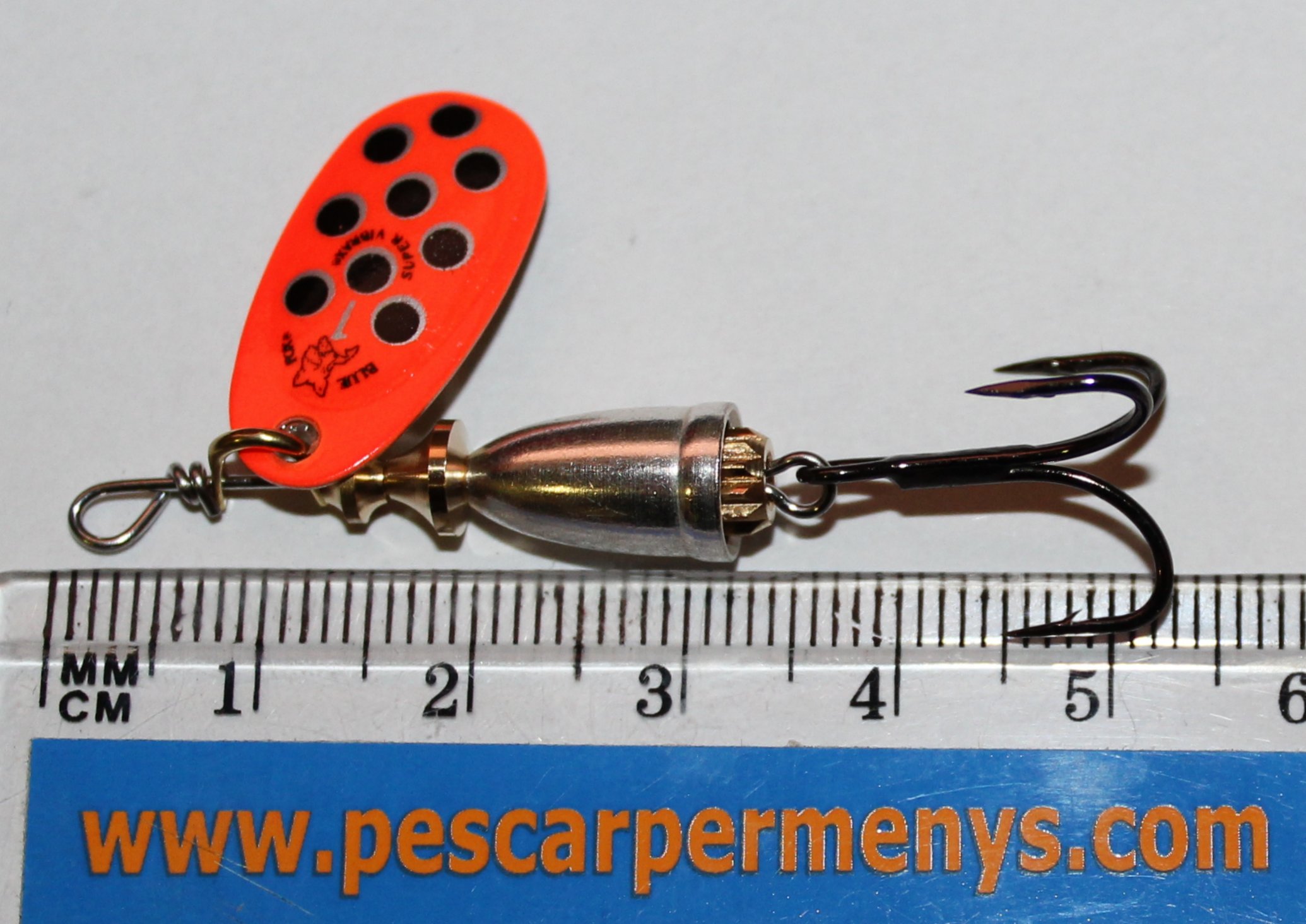 CUCHARILLA VIBRAX HOT PEPPER Nº1 RBS