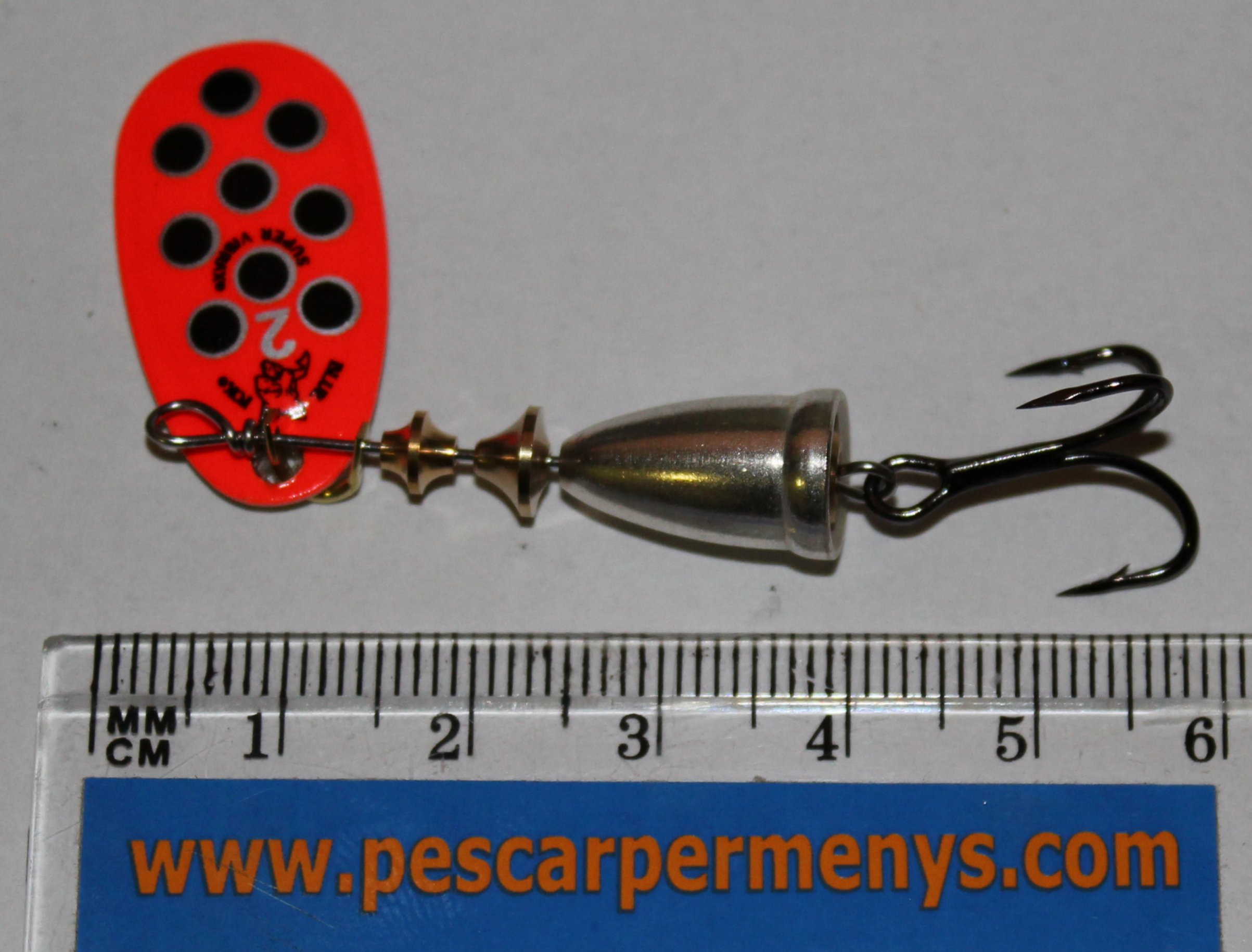 CUCHARILLA VIBRAX HOT PEPPER Nº2 RBS