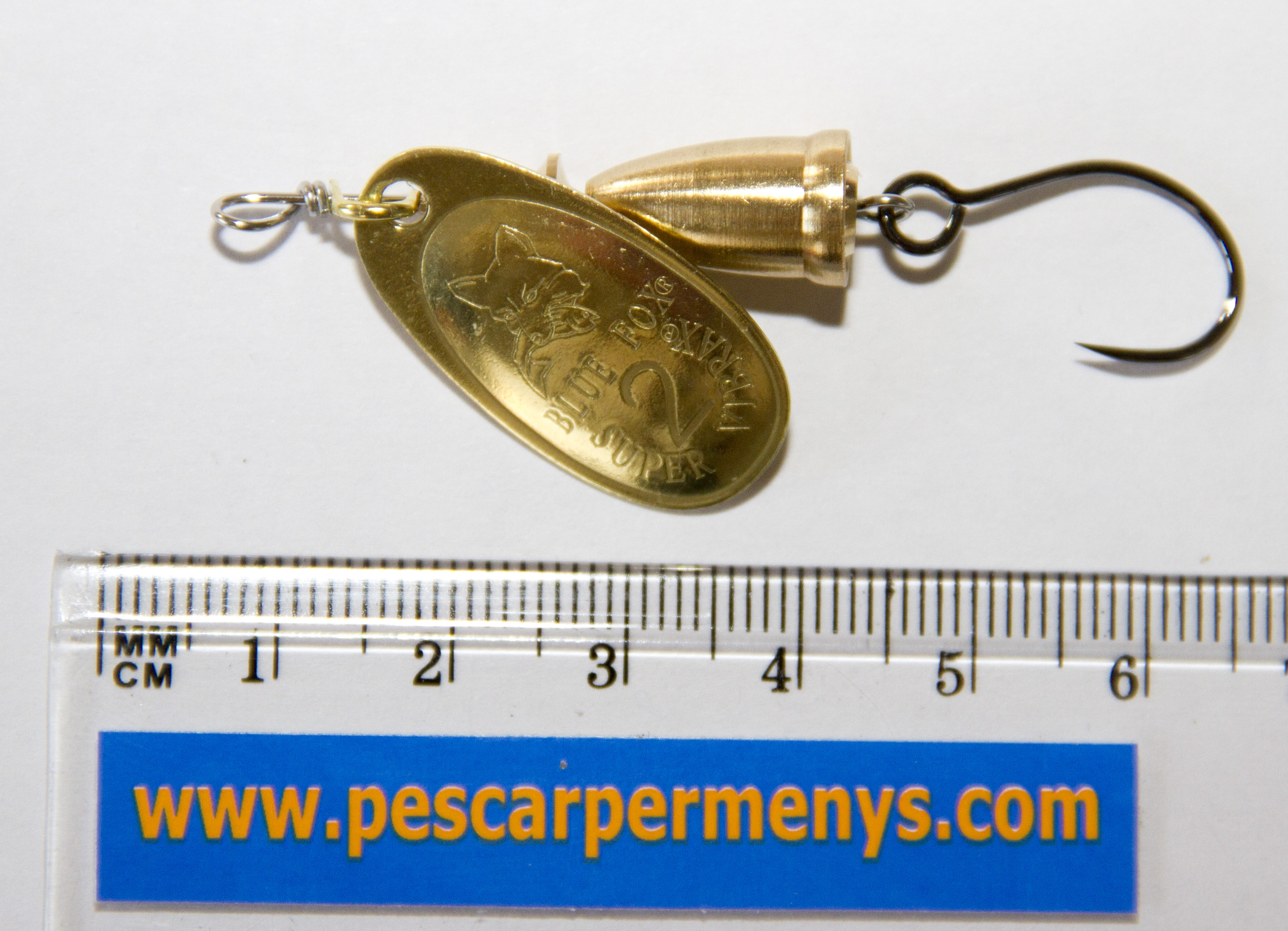 CUCHARILLA VIBRAX ORIGINAL SIMPLE SIN MUERTE 2 G