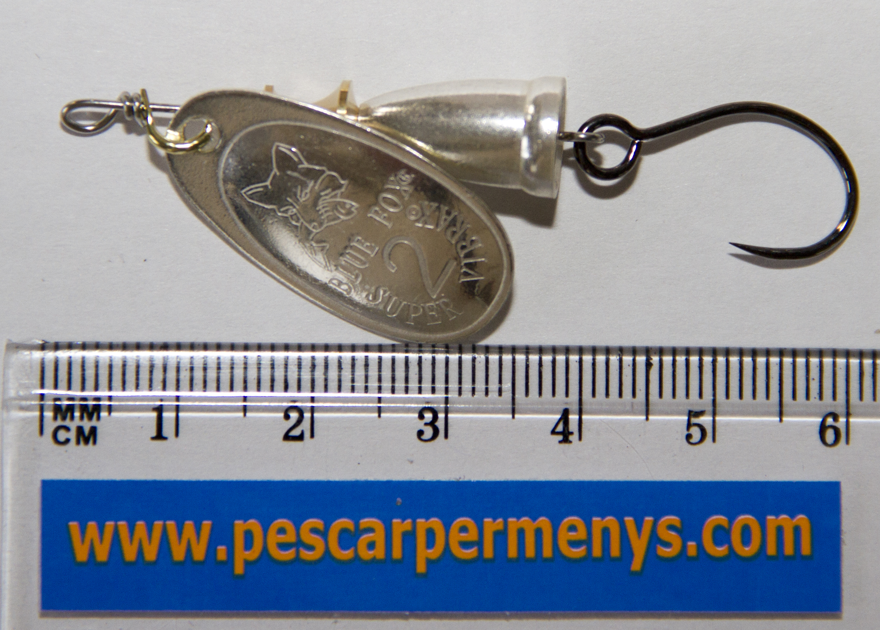 CUCHARILLA VIBRAX ORIGINAL SIMPLE SIN MUERTE 2 S