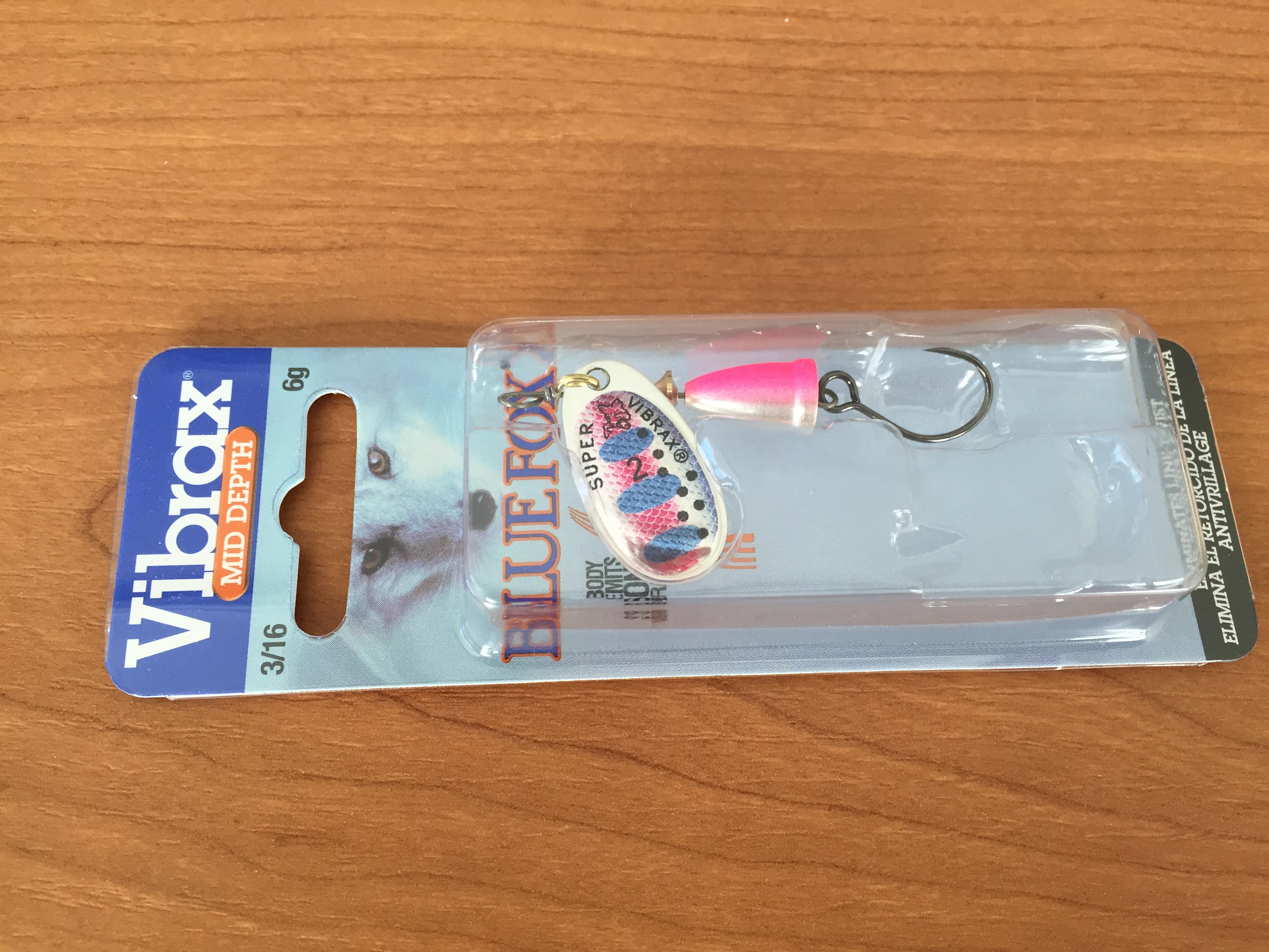 CUCHARILLA VIBRAX FLUOR SIN MUERTE 2 RT