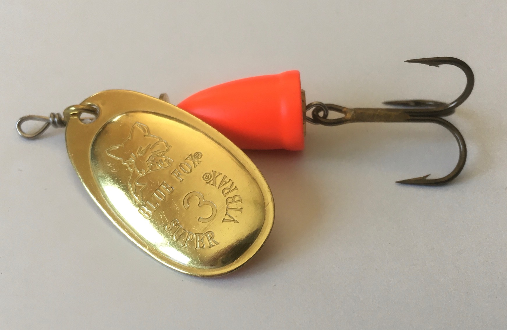 CUCHARILLA VIBRAX FLUORESCENTE Nº3 GFR