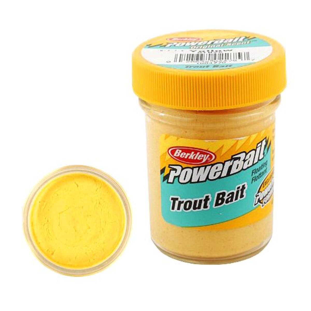 BERKLEY POWERBAIT ORIGINAL SCENT TROUT BAIT YELLOW BTBY2