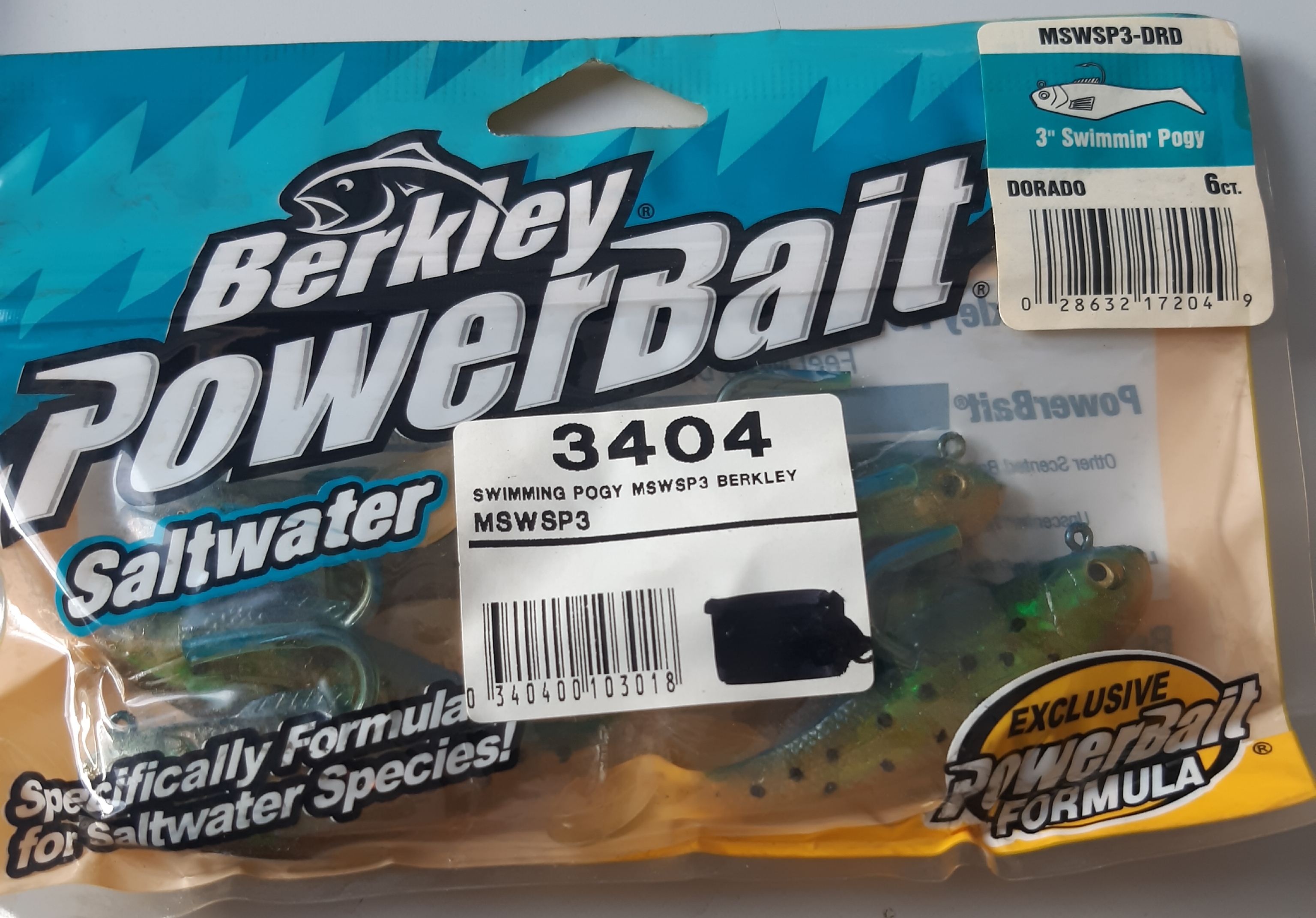 VINILO SALT WATER BERKLEY MSWSP3-DRD