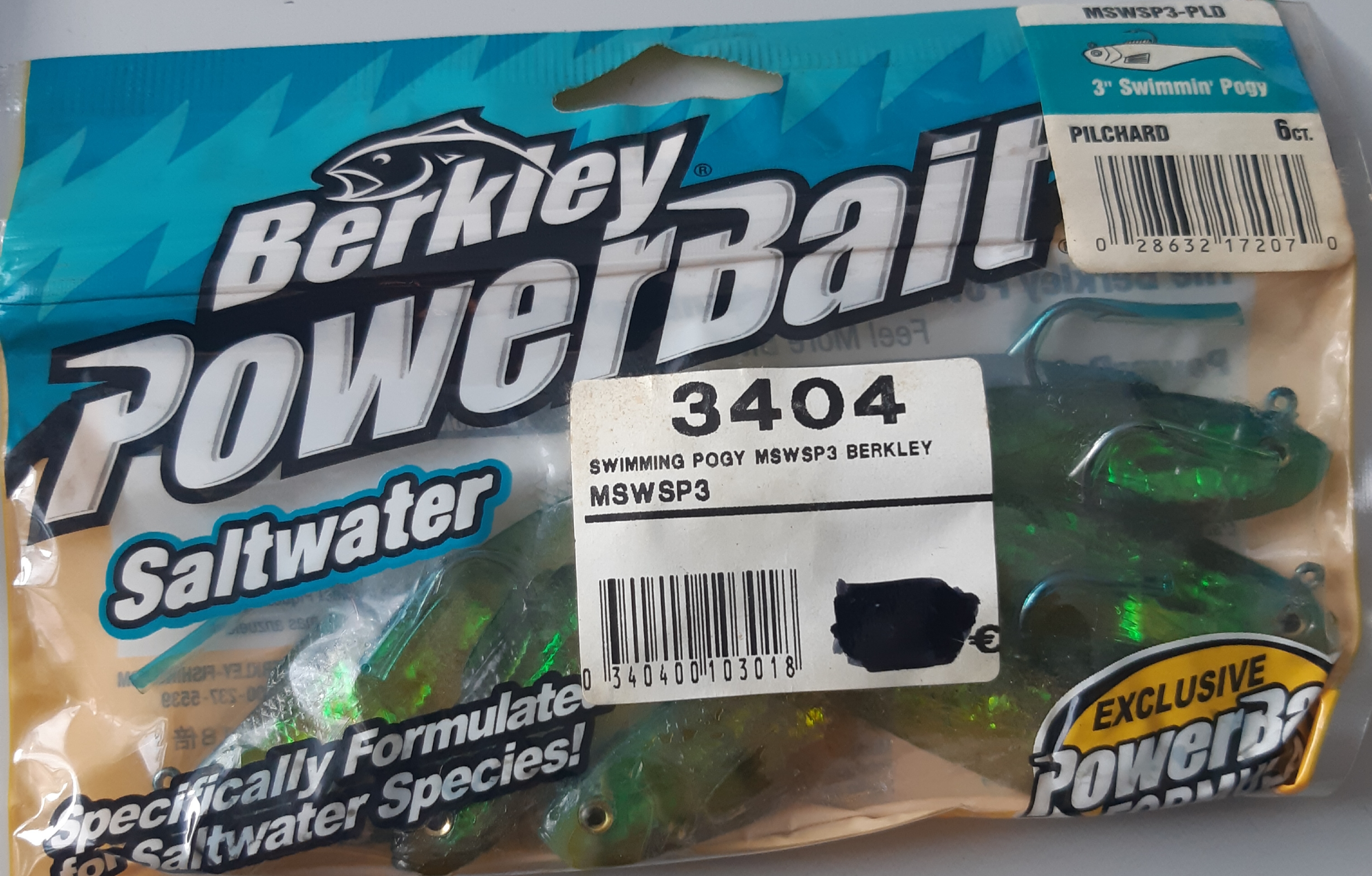 VINILO SALT WATER BERKLEY MSWSP3-PLD