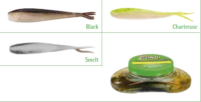 BERKLEY GULP ALIVE MINNOW SHAD 10CM BLACK
