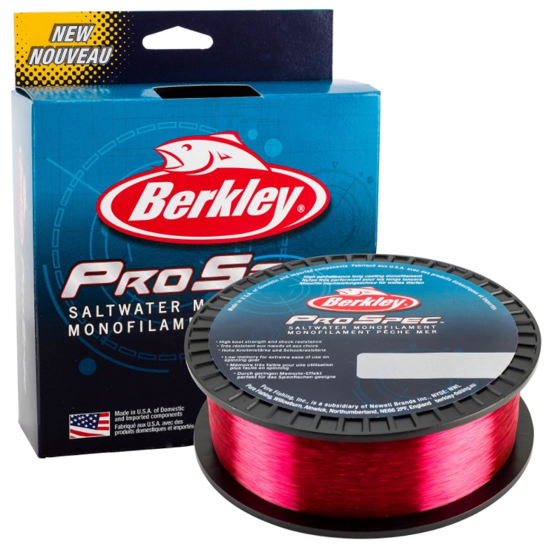 NYLON BERKLEY PRO SPEC SALTWATER MONO RED 300M 0,16mm 1.90kg