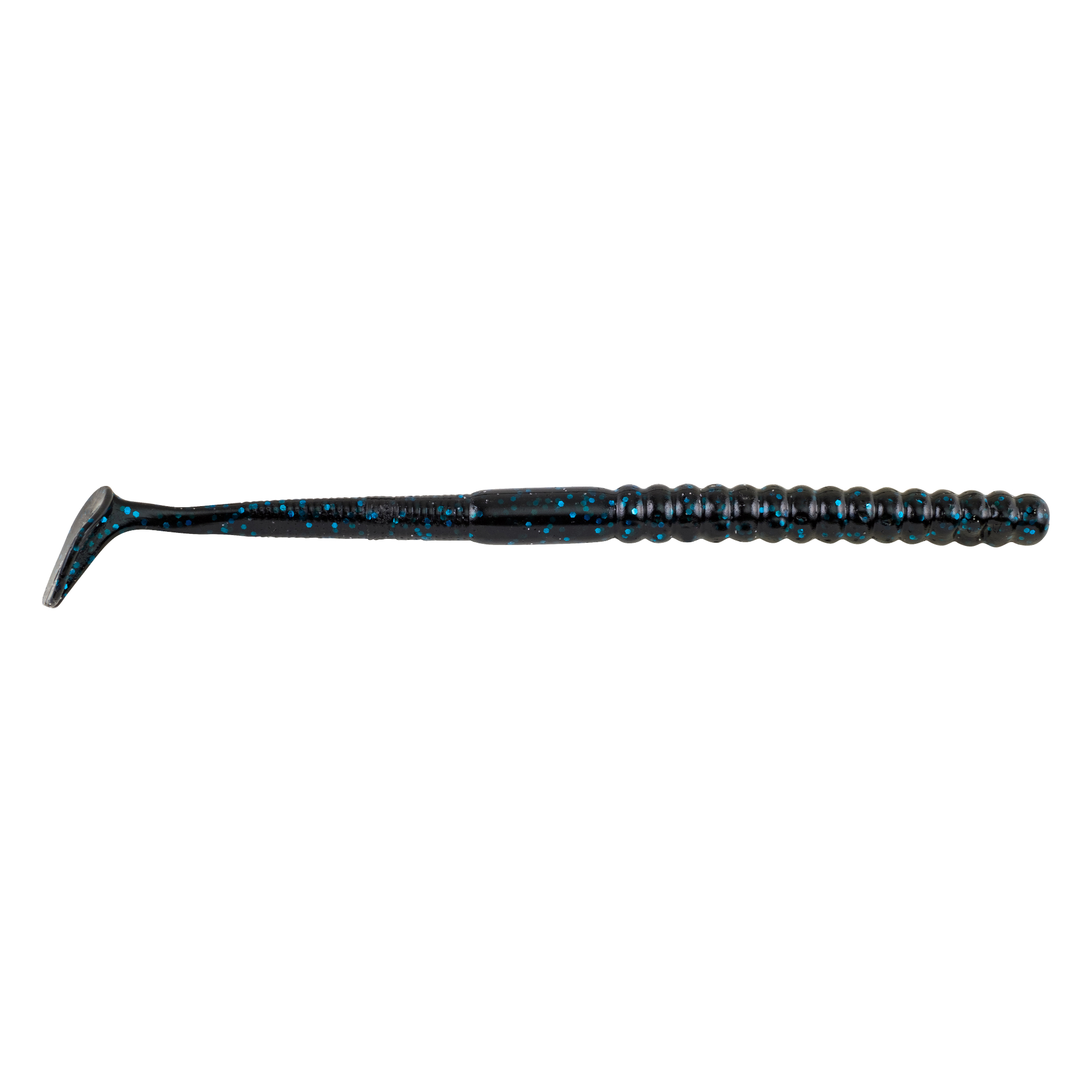 VINILO BERKLEY POWERBAIT WINDUP 18cm BLACK BLUE FLECK (6 unidades)