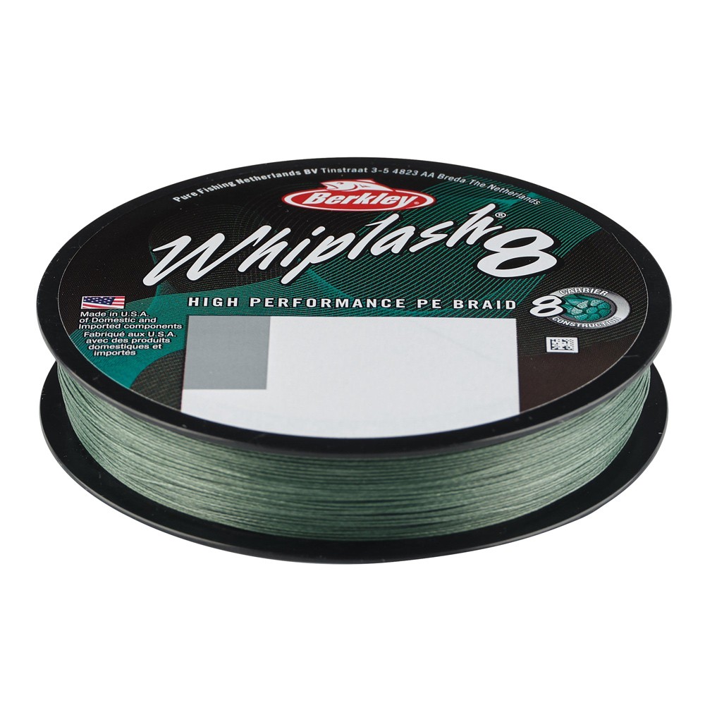 BERKLEY WHIPLASH 8 150M GREEN - 0.16 20.9KG