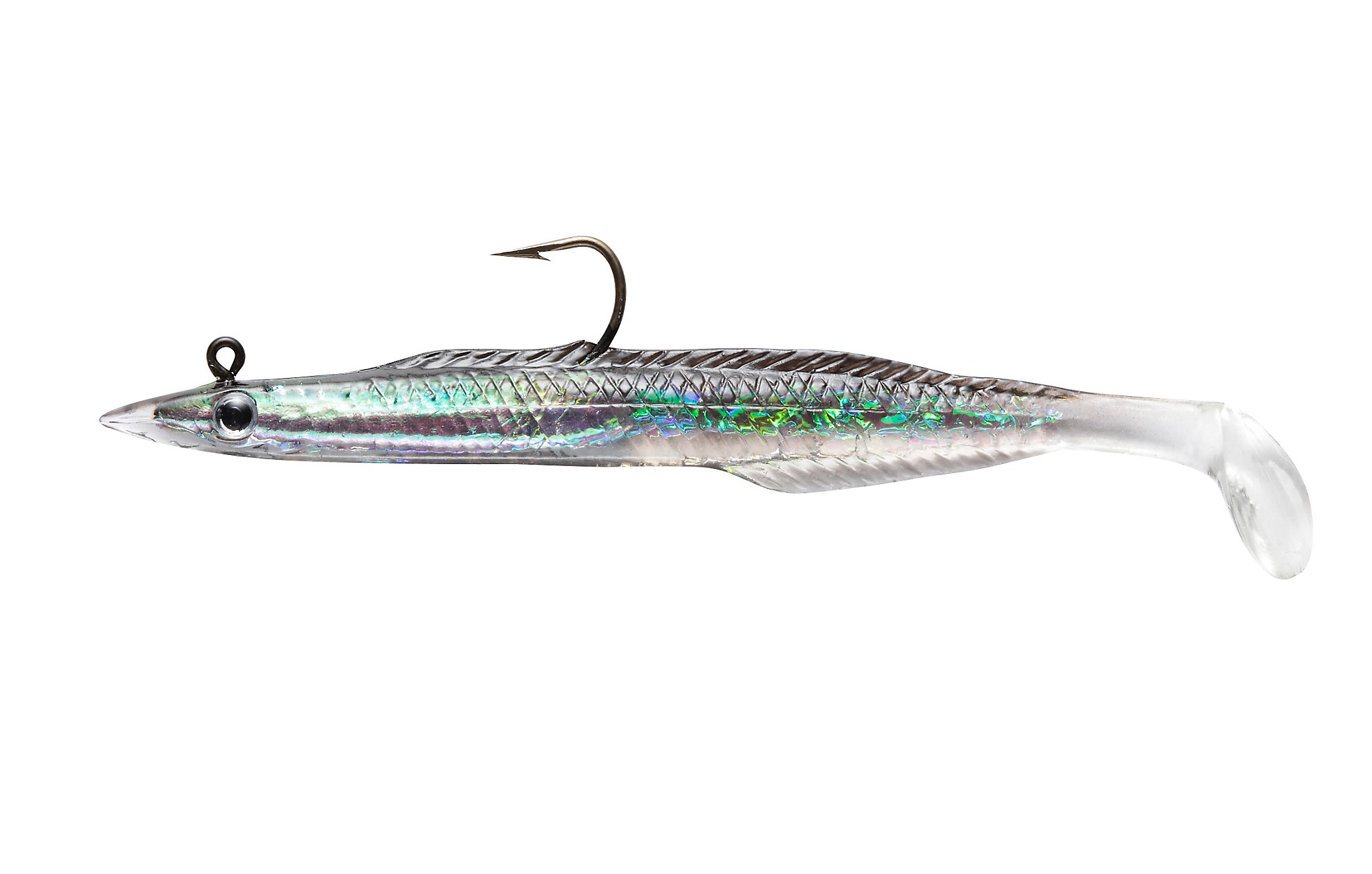 POWERBAIT MOUNTED SANDEELS 10CM BLACK (4 unidades)