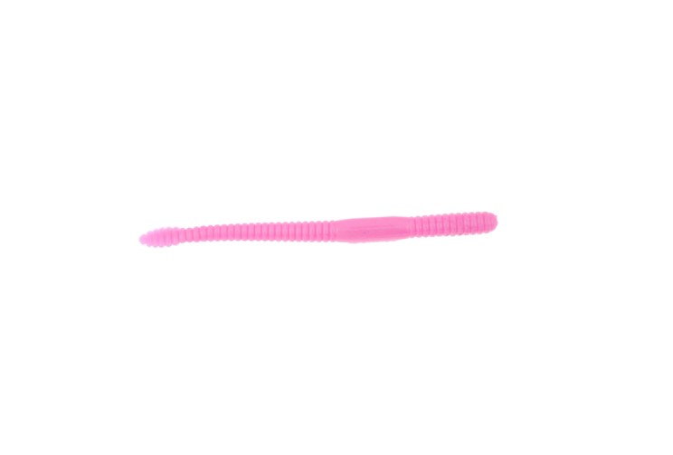 VINILO BERKLEY POWERBAIT floating steelhead worm 10cm Bubblegum (13 un)