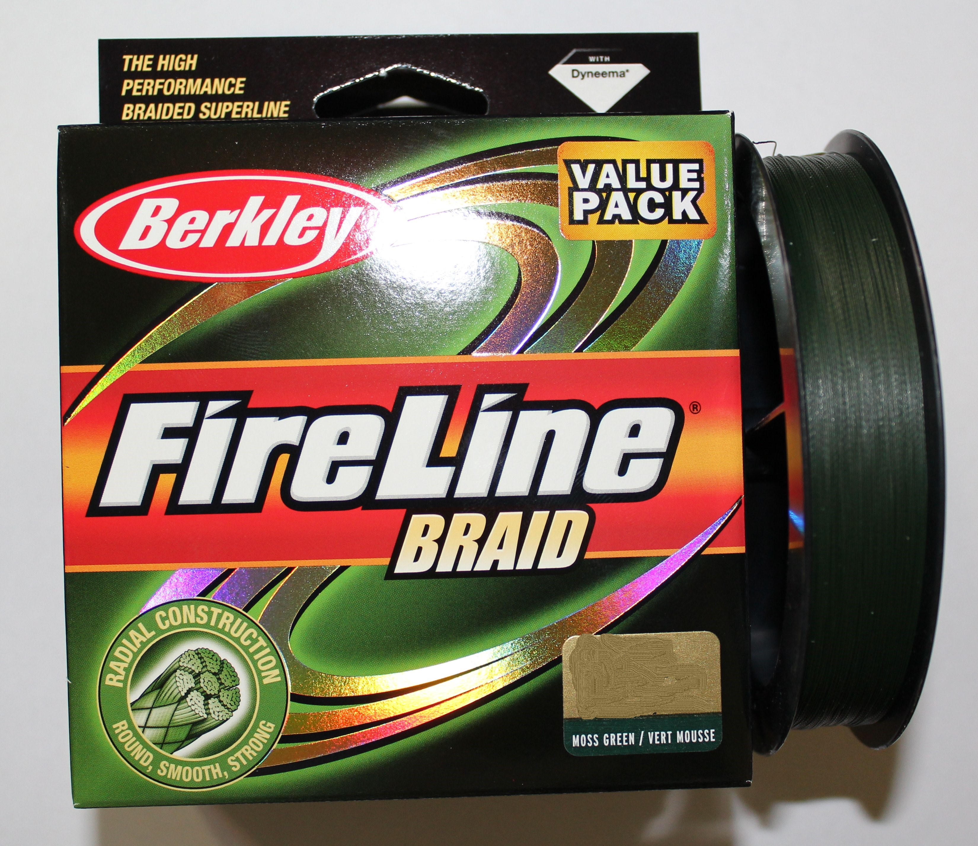 BERKLEY FIRELINE BRAID 110M GREEN 0,23 25.70kg