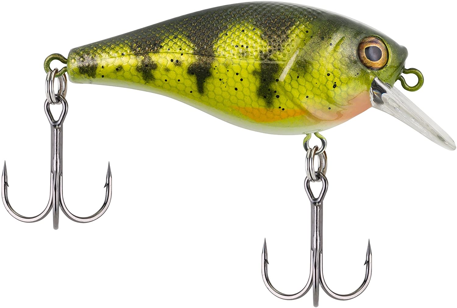 BERKLEY SQUARE BULL 6CM YELLOW PERCH