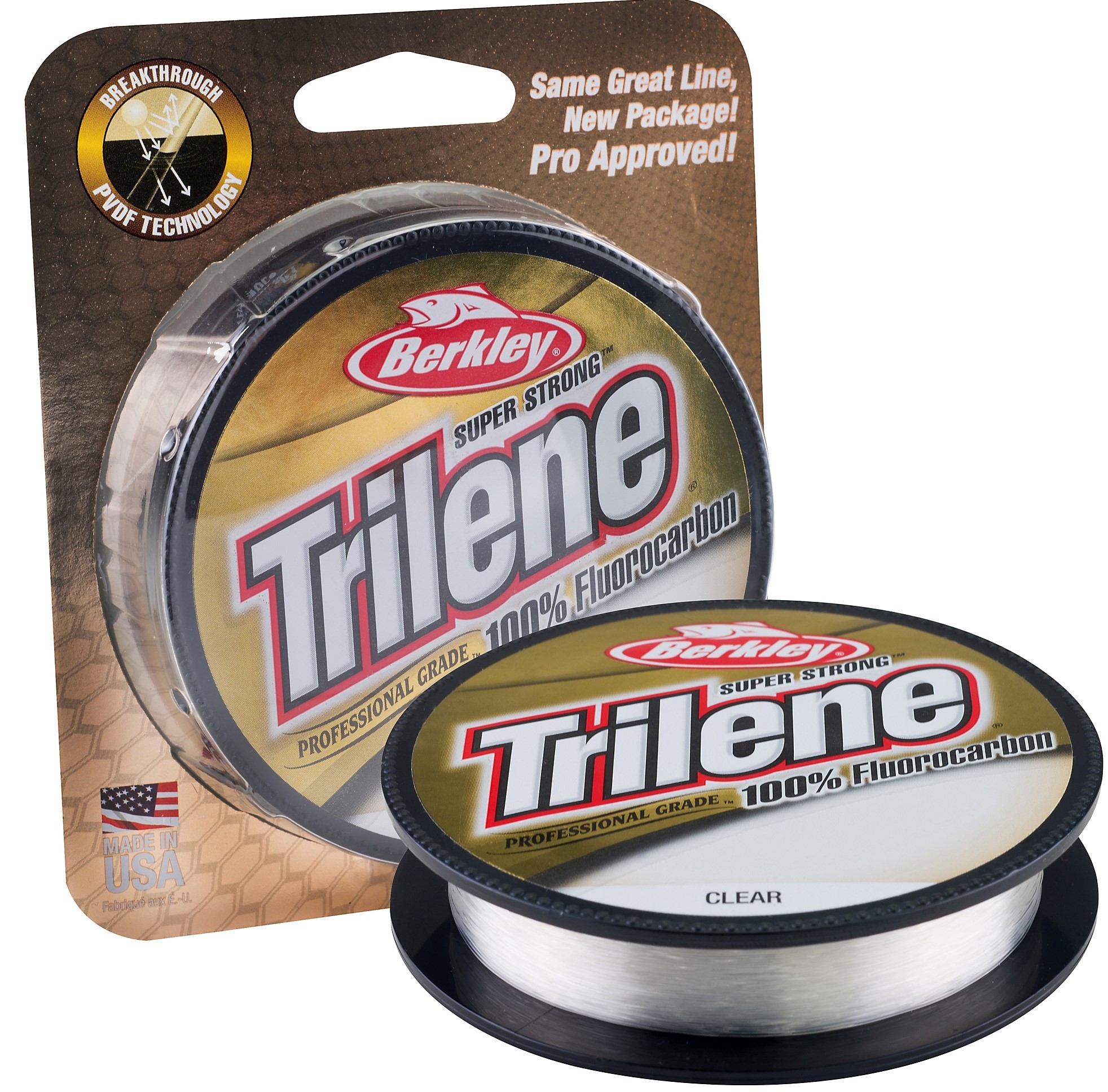 TRILENE 100% FLUOROCARBON 150M CLEAR 0,18mm 2.3kg