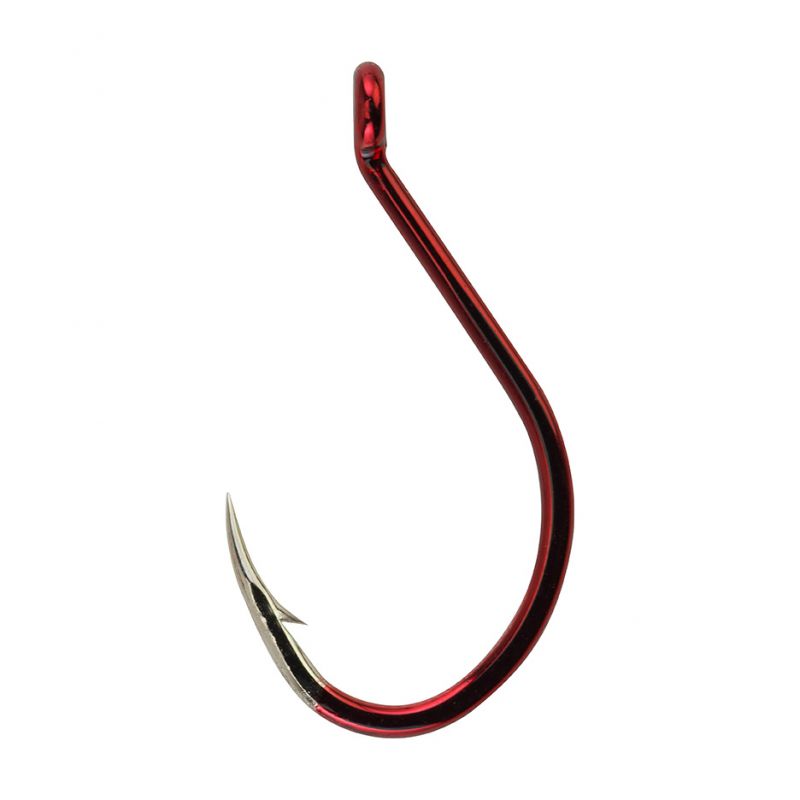 BERKLEY ANZUELO FUSION19 COLORED OCTOPUS HOOKS RED 2 (6 unidades)