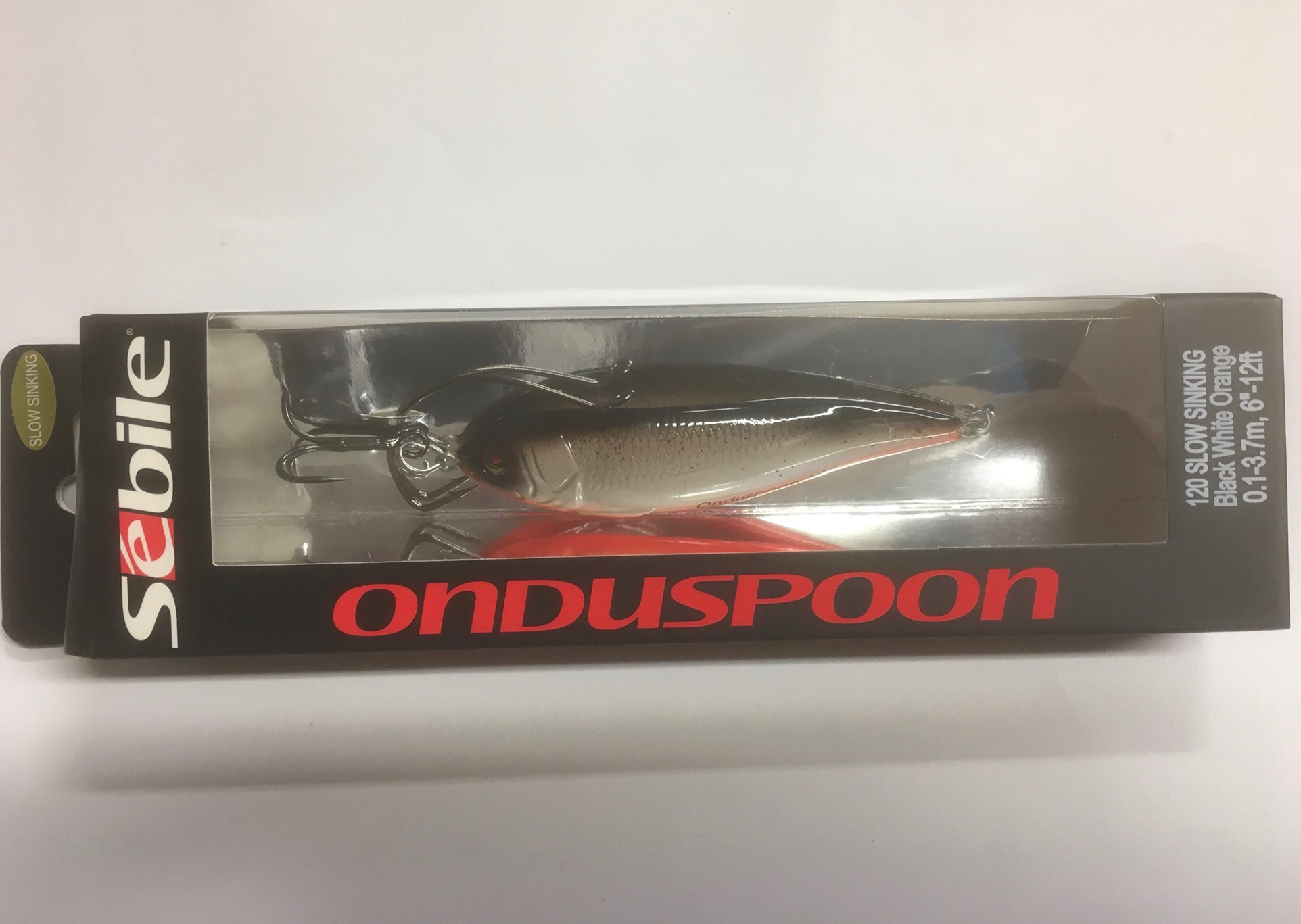 SEBILE ONDUSPOON 95 BLACK WHITE ORANGE