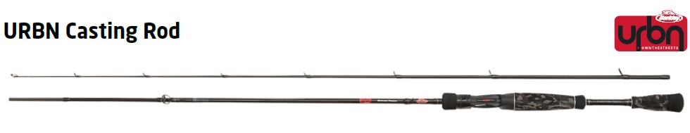 CAÑA BERKLEY URBN Baitcast Finesse 210 7-24g 2pc