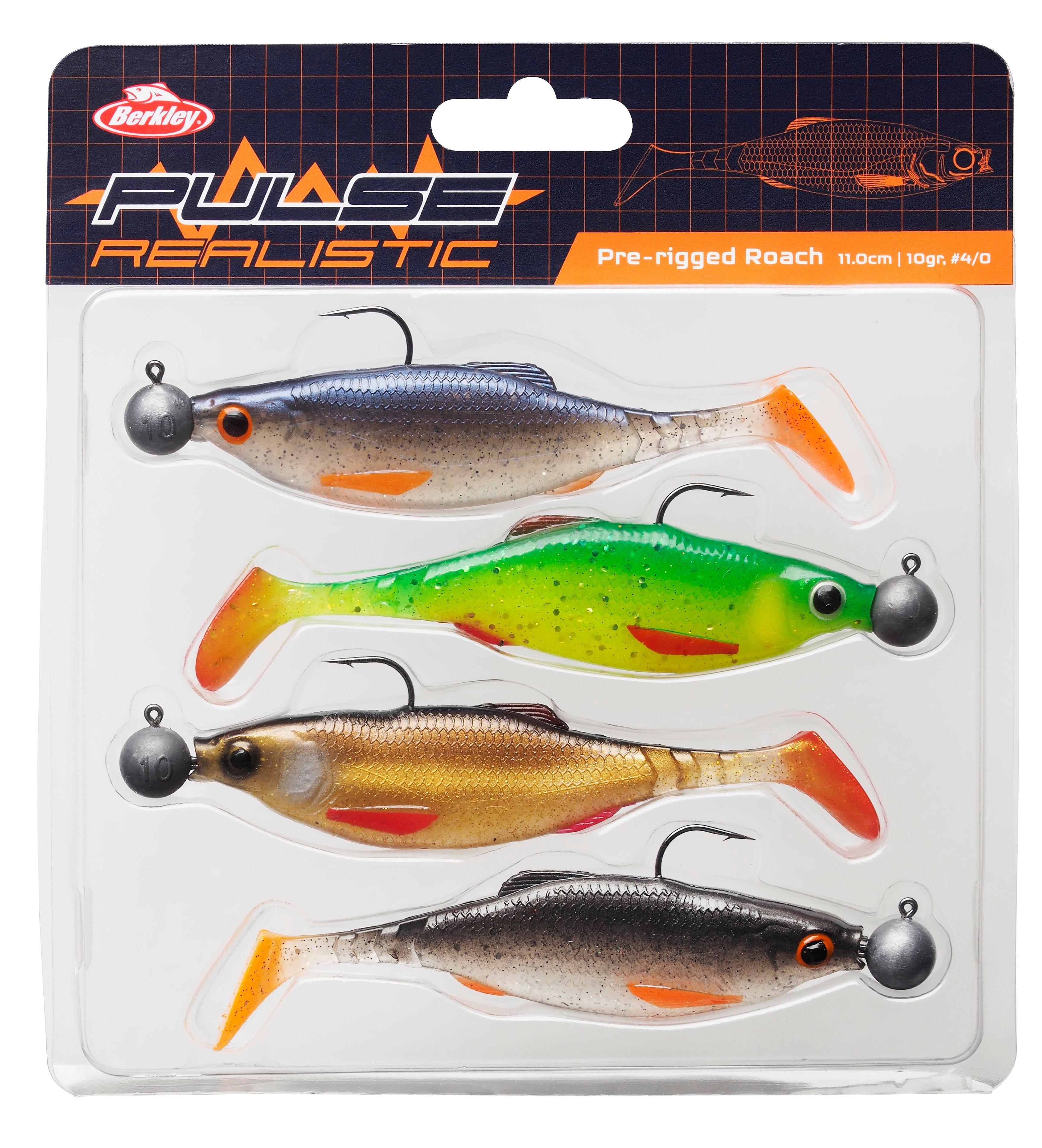 VINILO BERKLEY Pulse Realistic Roach 15cm 4pcs