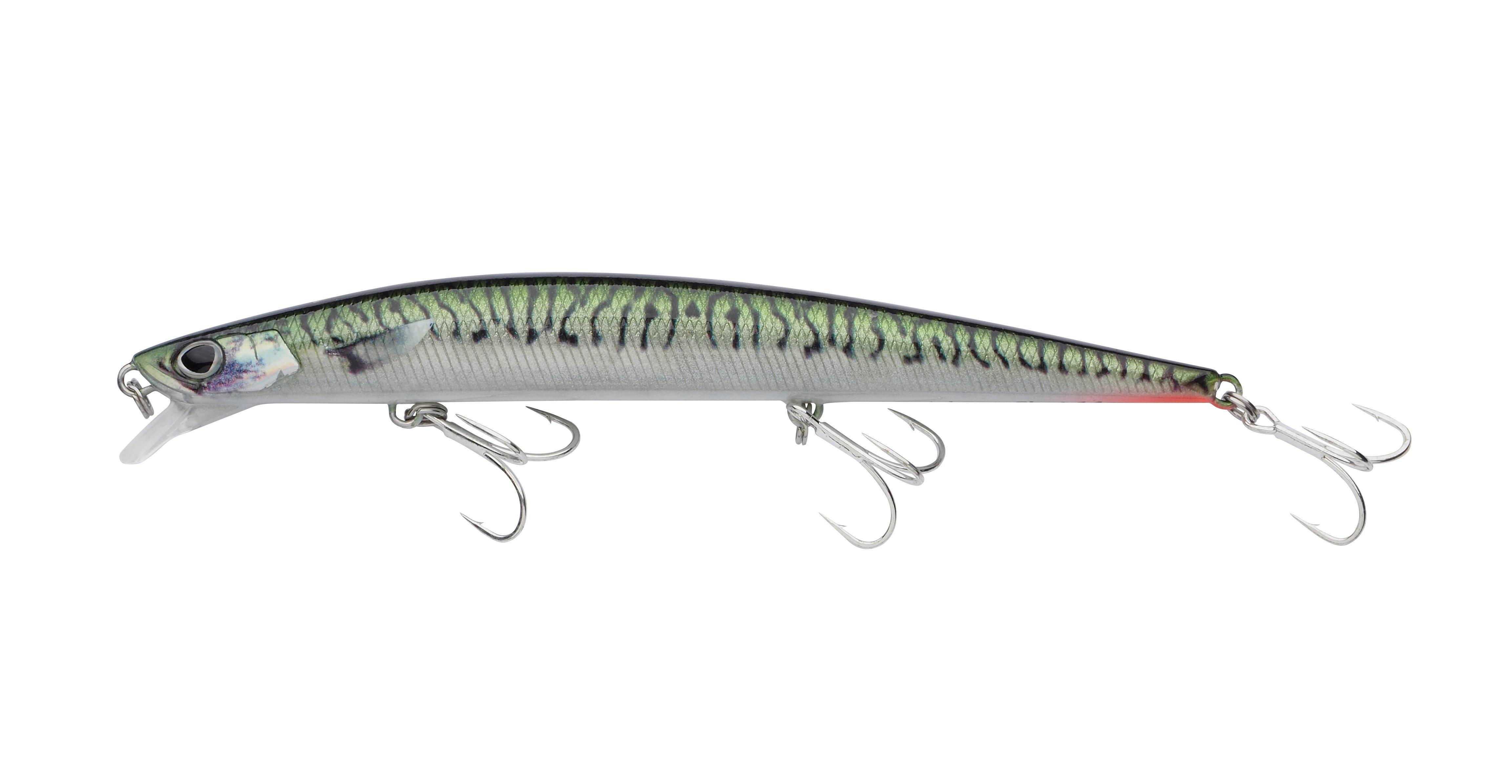 SEÑUELO BERKLEY DEX Long Shot 14cm Green Mackerel