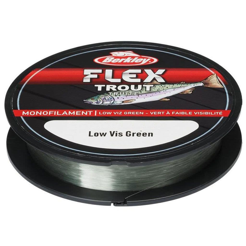 NYLON BERKLEY FLEX SS Trout 150m  0.16 2.1KG LOW VIS GREEN