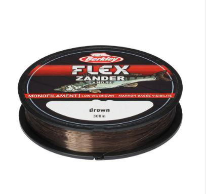 NYLON BERKLEY FLEX SS Zander 300m 0.30 6.8KG Brown