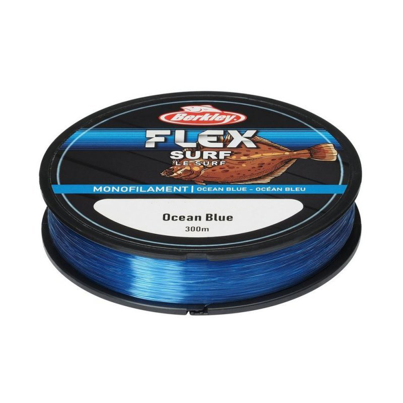 NYLON BERKLEY FLEX SS Surf 400m 0.30 6.8KG Ocean Blue