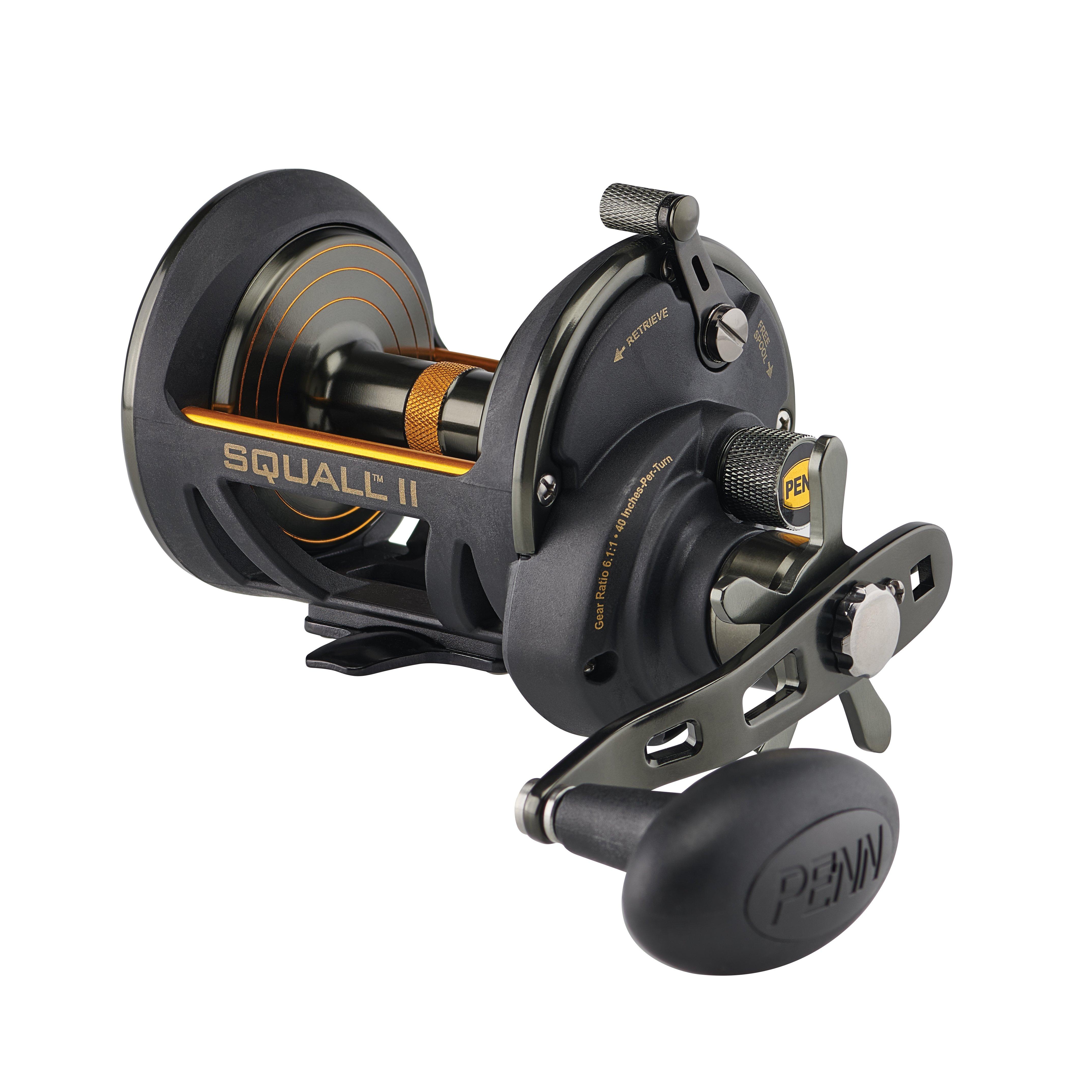 CARRETE PENN SQUALL II SQL II 40 SD REEL BOX (Maneta derecha)