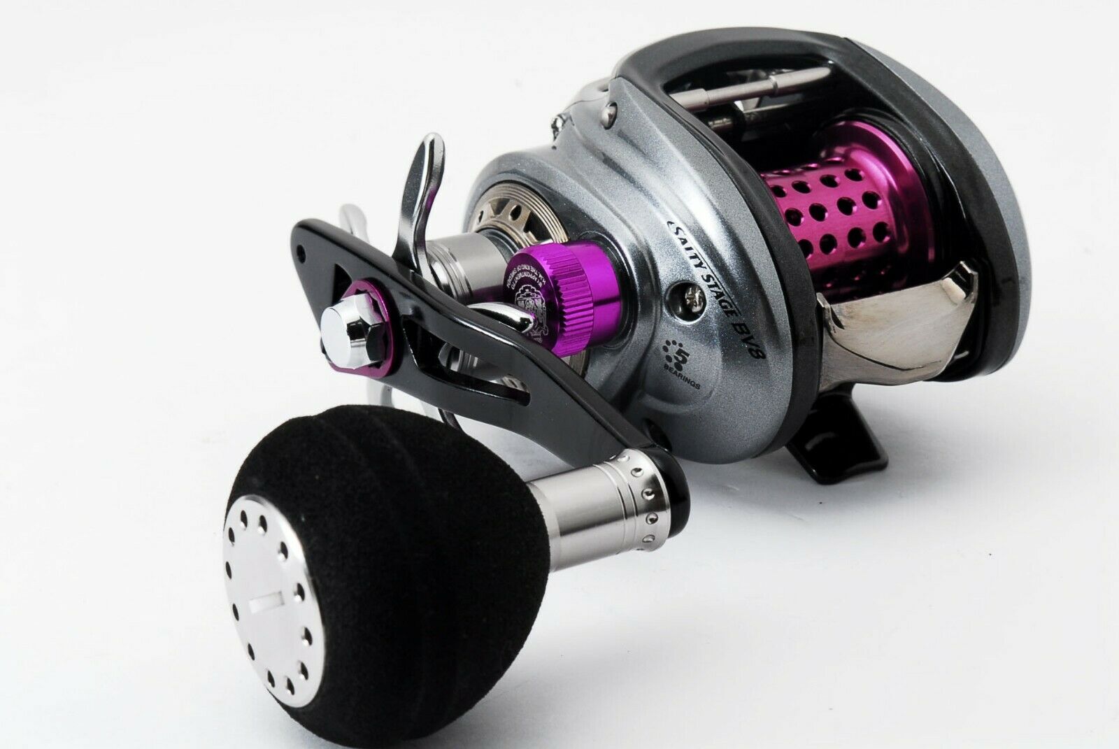 CARRETE ABU GARCIA SALTY STAGE BV8L (MANETA IZQUIERDA)