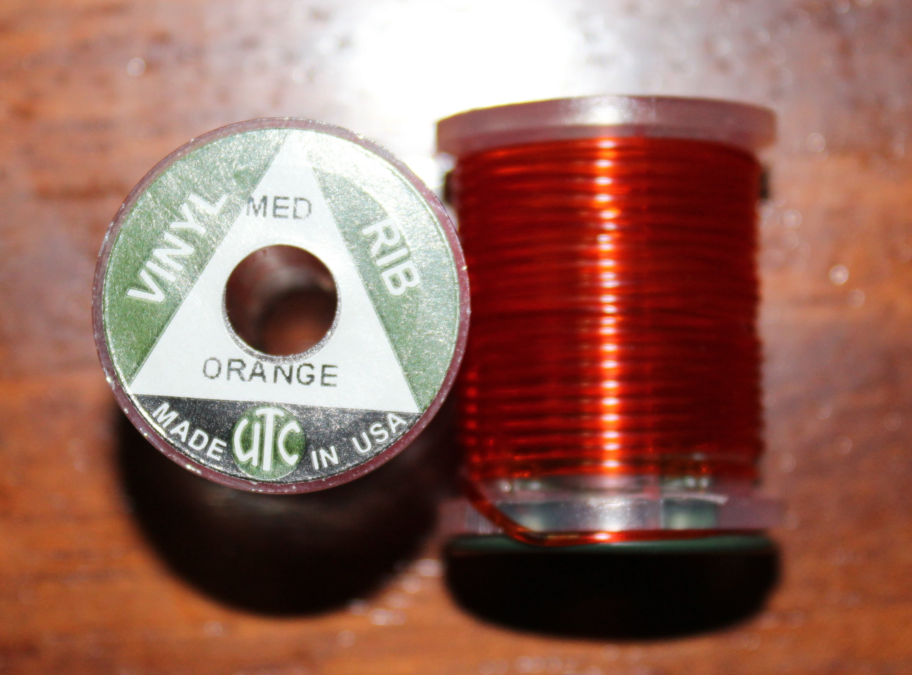 WAPSI VINYL ROUND RIB, MEDIUM ORANGE