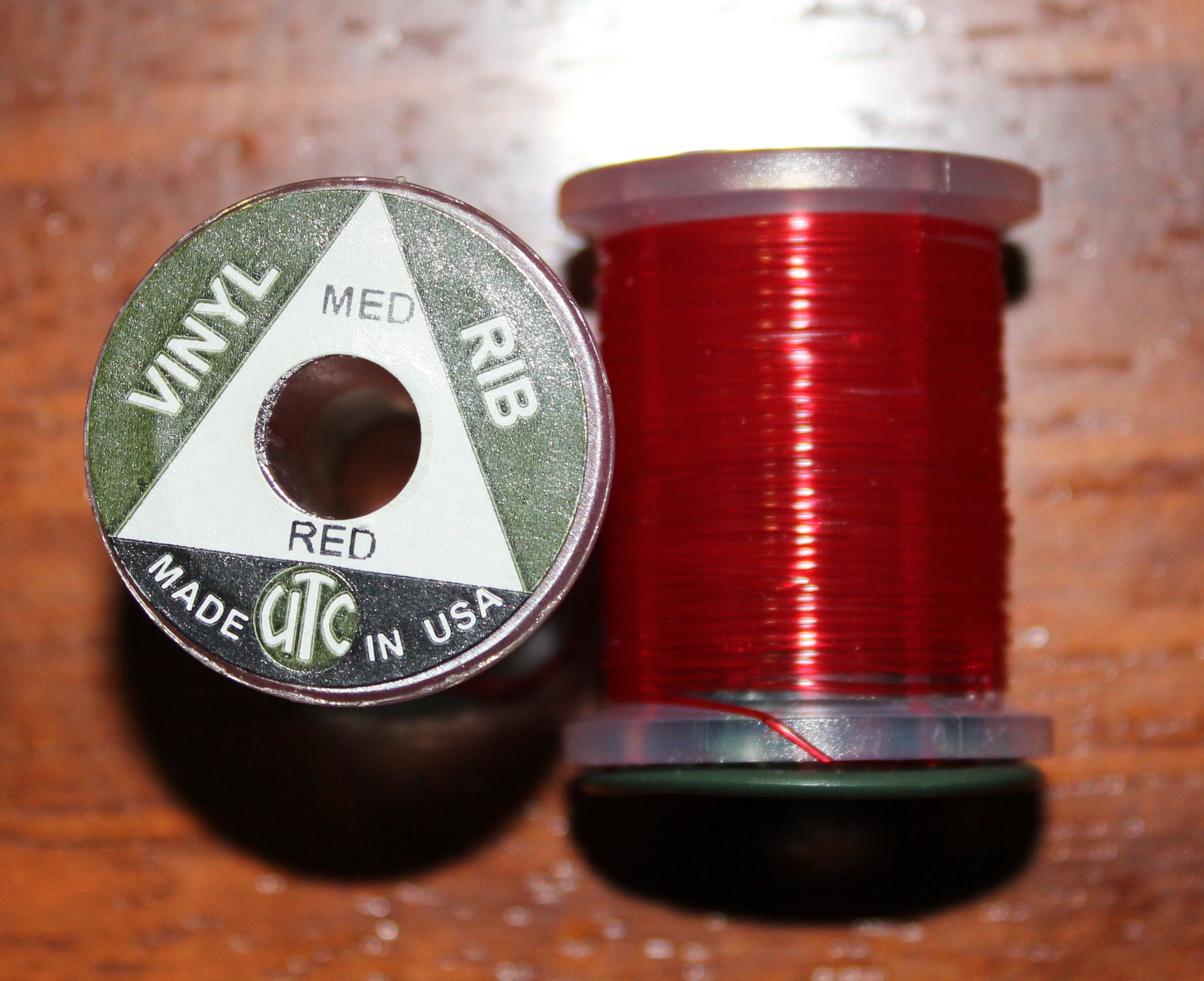WAPSI VINYL ROUND RIB, MEDIUM RED