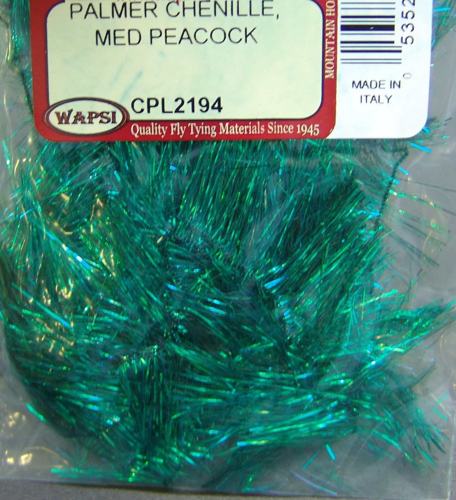 WAPSI PALMER CHENILLE MED PEACOCK