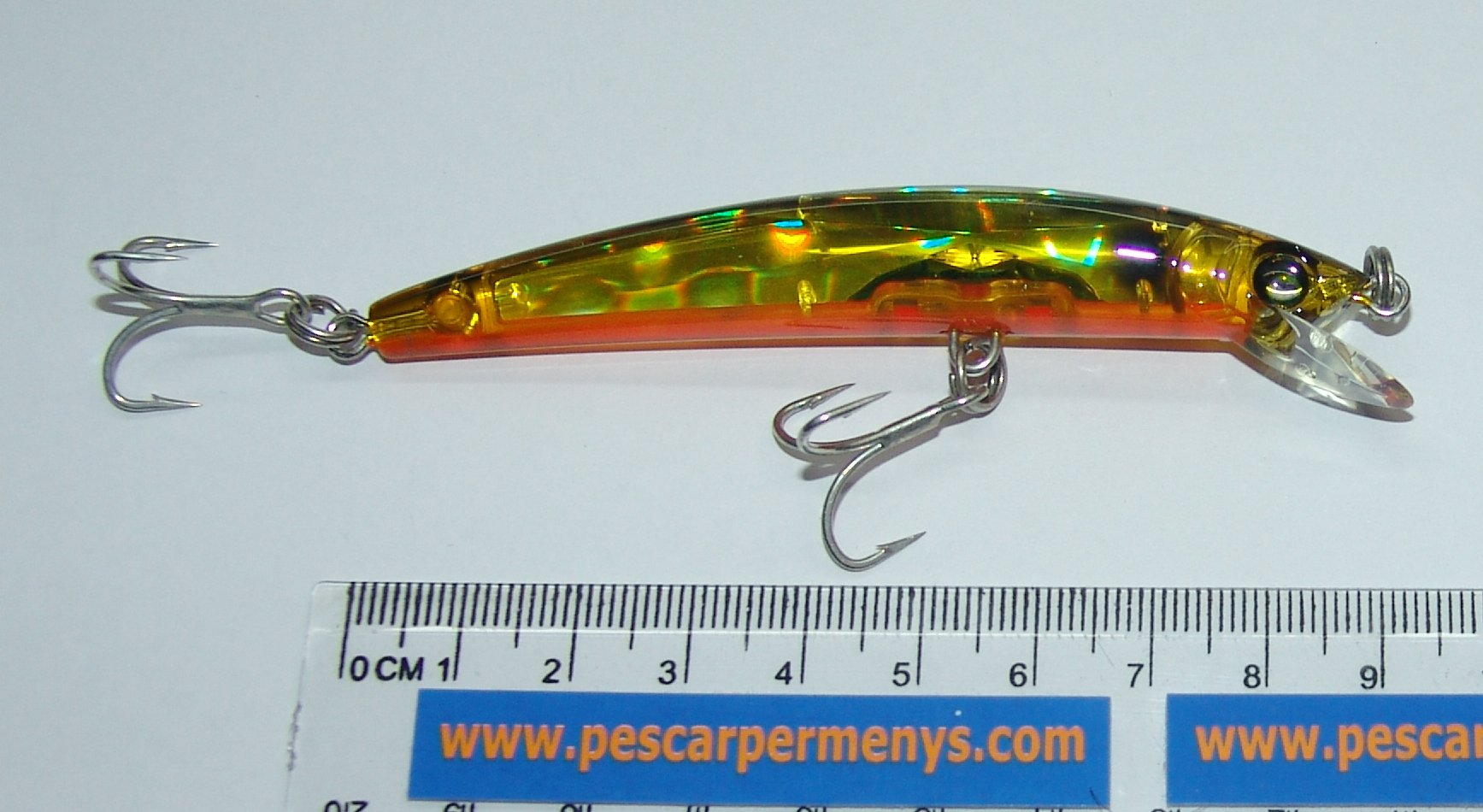 YO-ZURI CRYSTAL 3D MINNOW 90F F976-HGBL