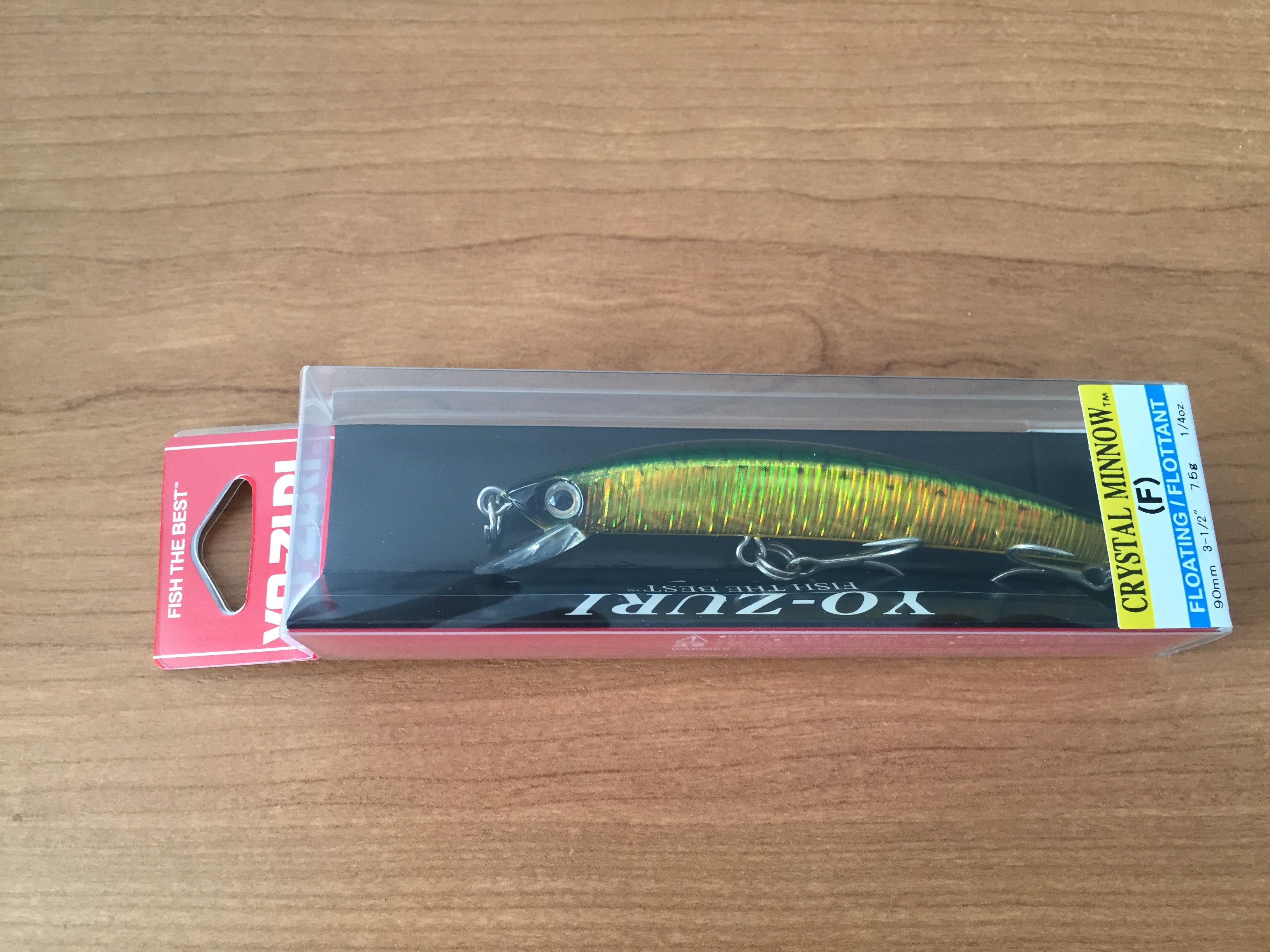 YO-ZURI CRYSTAL HOLO MINNOW 90F F1002-C27