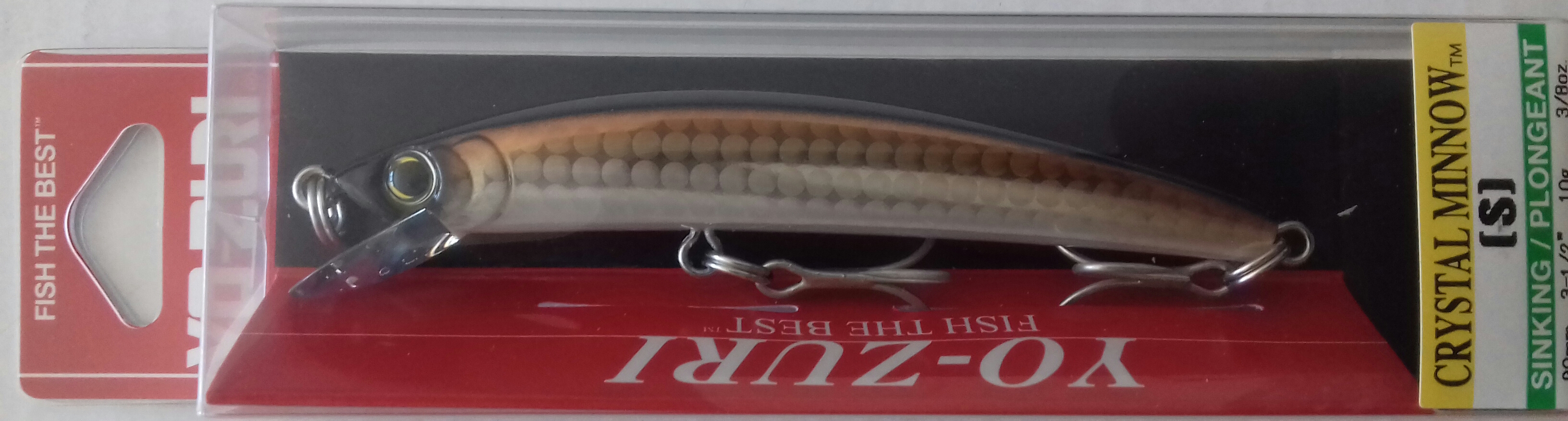 YO-ZURI CRYSTAL MINNOW S90 R1128-HRSN