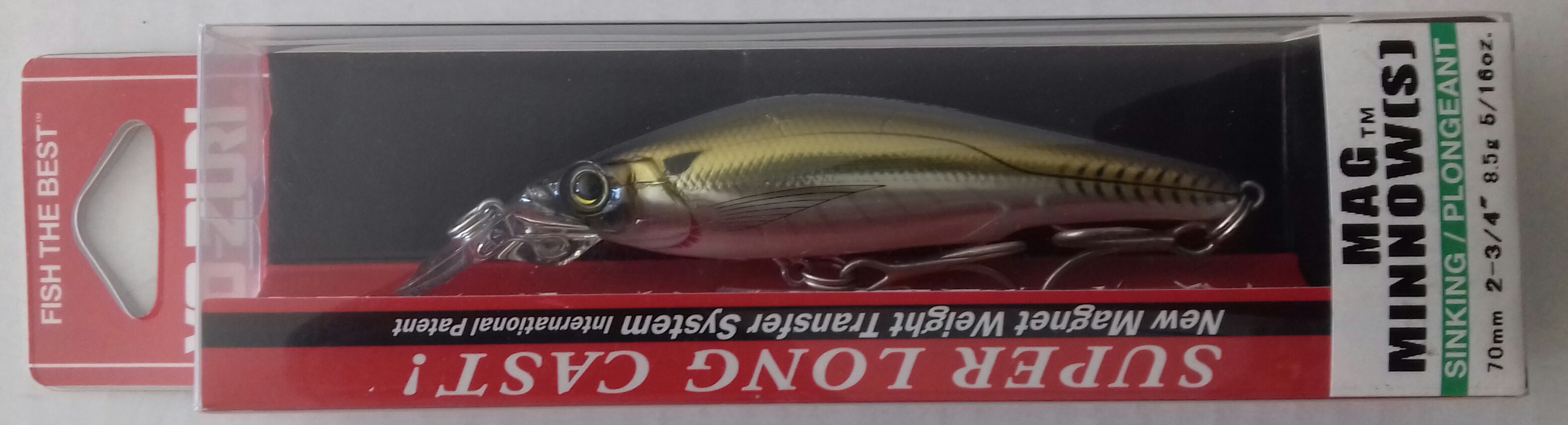 YO-ZURI MAG MINNOW S 70 R1141-HAJ
