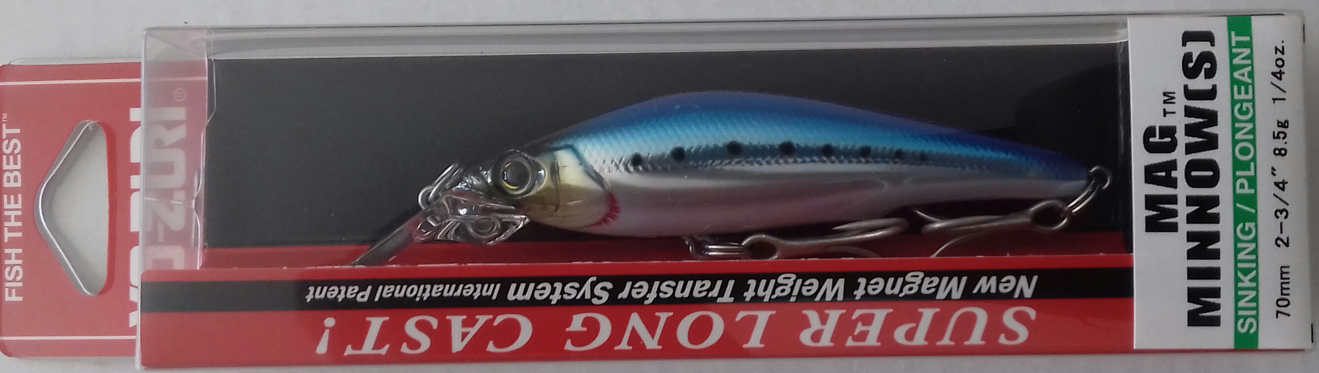 YO-ZURI MAG MINNOW S 70 R1141-HIW