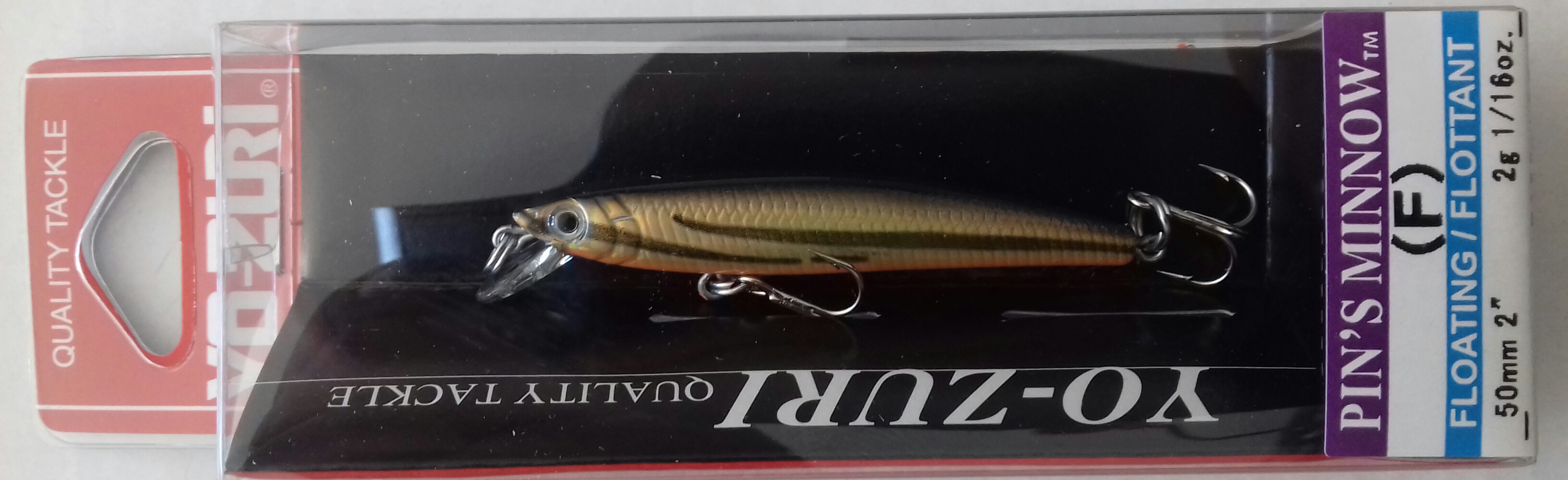 YO-ZURI PINS MINNOW S 50 F1164-GBL