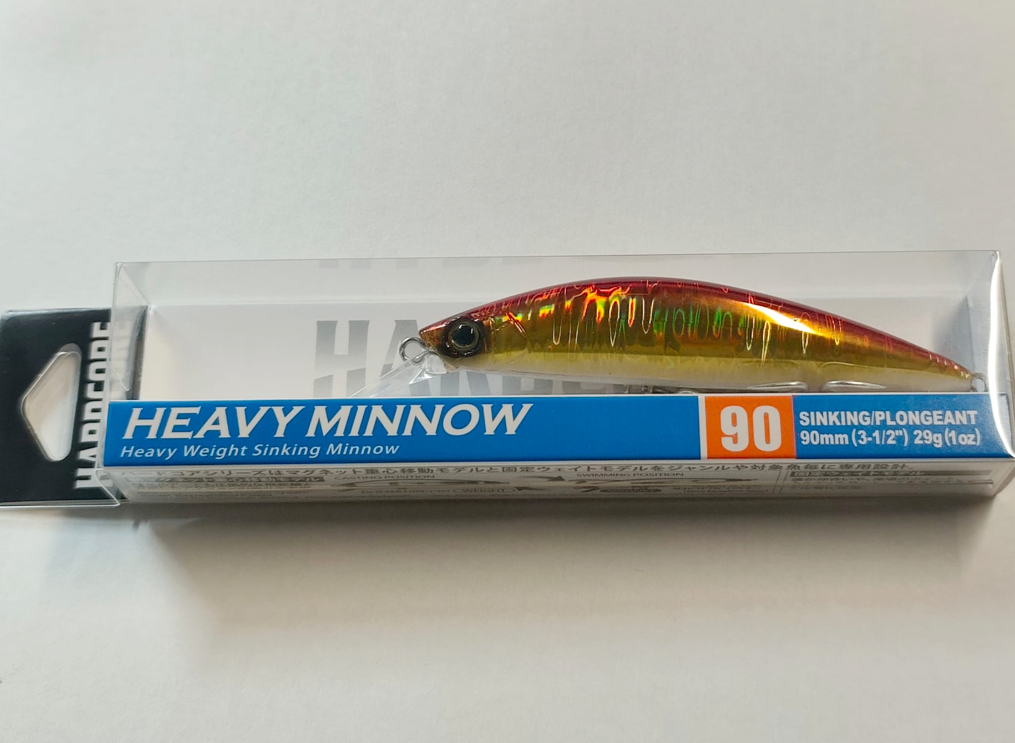 DUEL HARDCORE HEAVY MINNOW S90 F1189-HGR