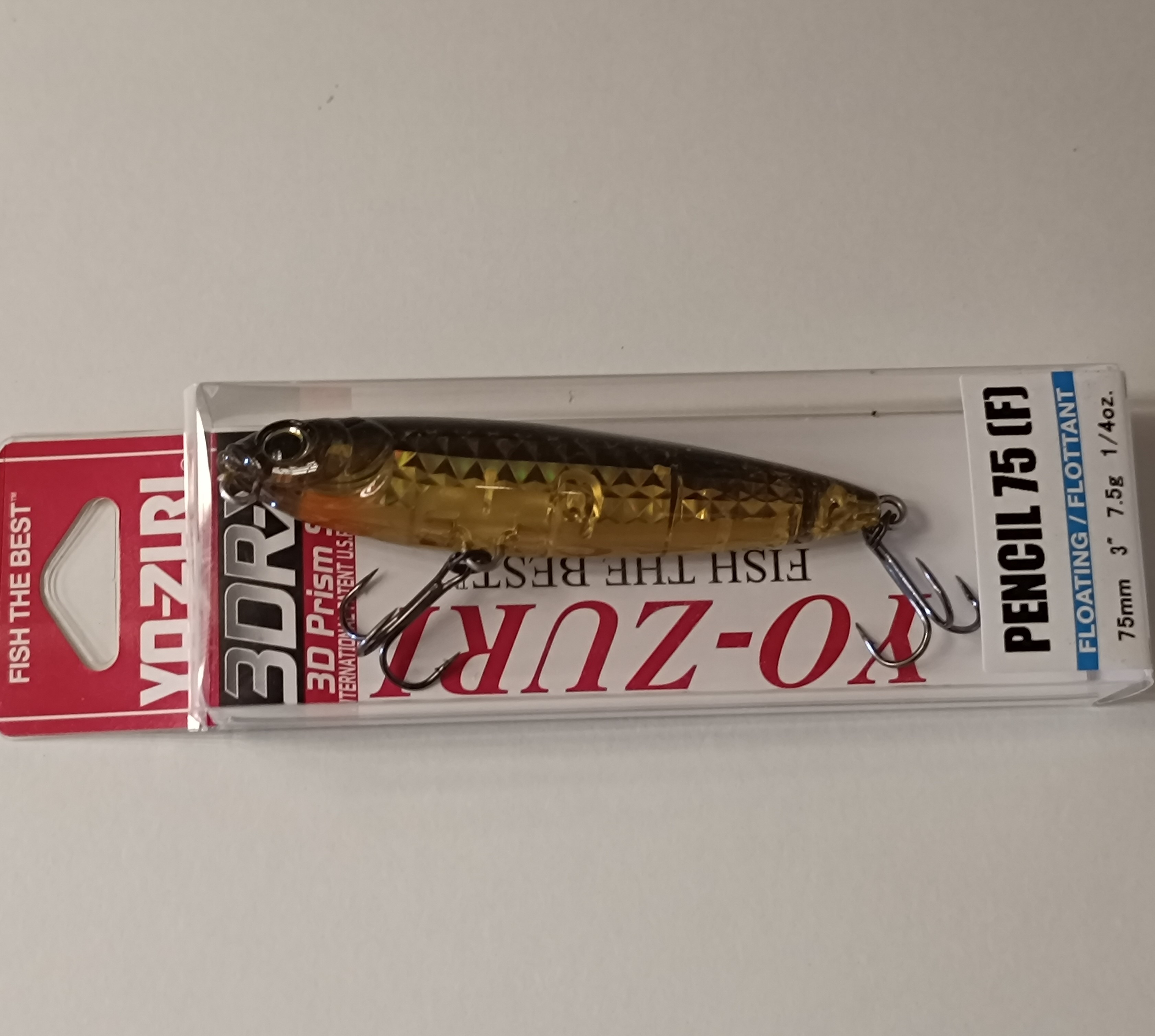 YO-ZURI 3DR-X PENCIL 75F R1434-PGBL