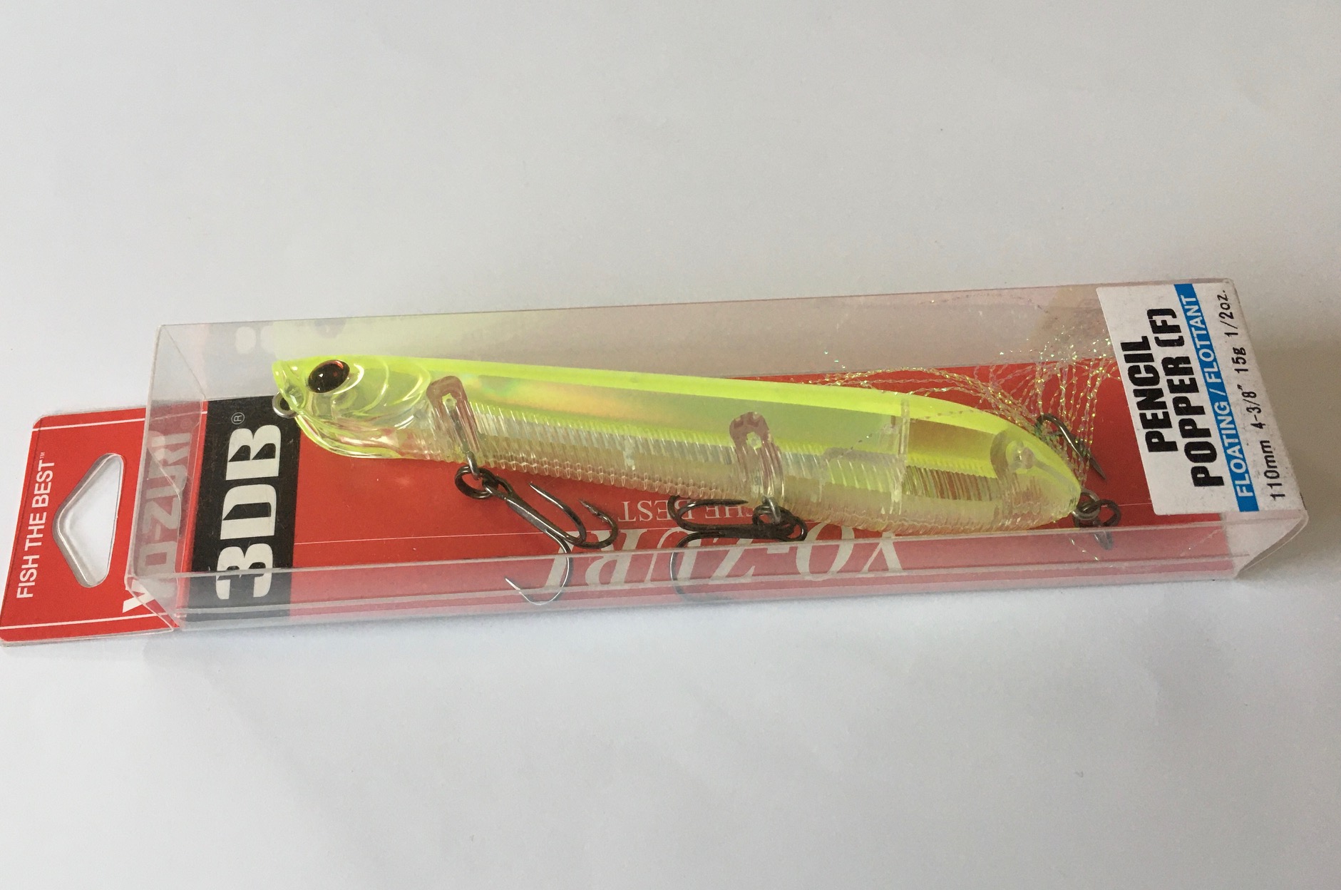YO-ZURI 3DB PENCIL POPPER 110F R1444-PCLS