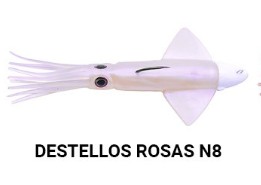 JLC CALAMAR 110gr DESTELLOS ROSAS #8