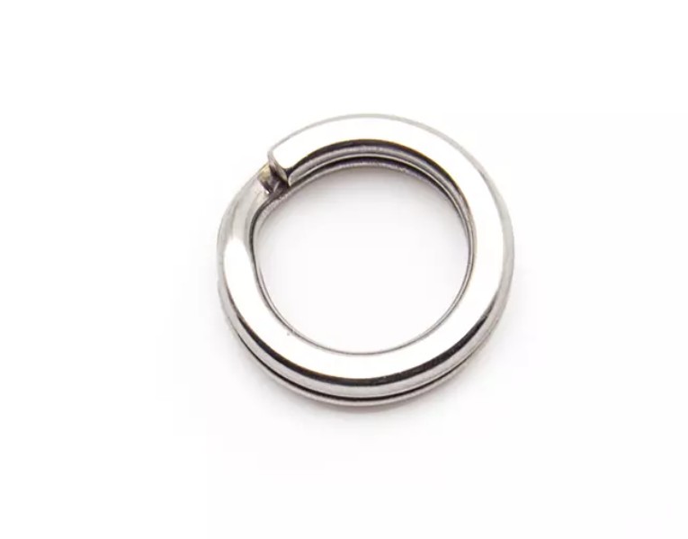 JLC - STAINLESS STEEL SPLIT RING - ANILLAS ABIERTAS ACERO INOX 6mm (14 un)
