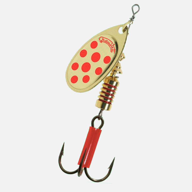 CUCHARILLA GRAUVELL ORO PUNTOS ROJOS Nº 2
