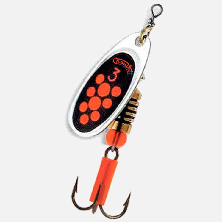 CUCHARILLA GRAUVELL NEGRO PUNTOS ROJOS Nº 3