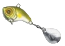 CUCHARILLA GRAUVELL TEKLON PANTHER 73 TAIL SPINNER AYU GREEN