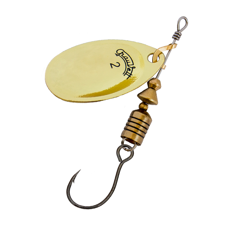CUCHARILLA GRAUVELL ORO Nº 3 (1 ANZUELO SIN MUERTE)