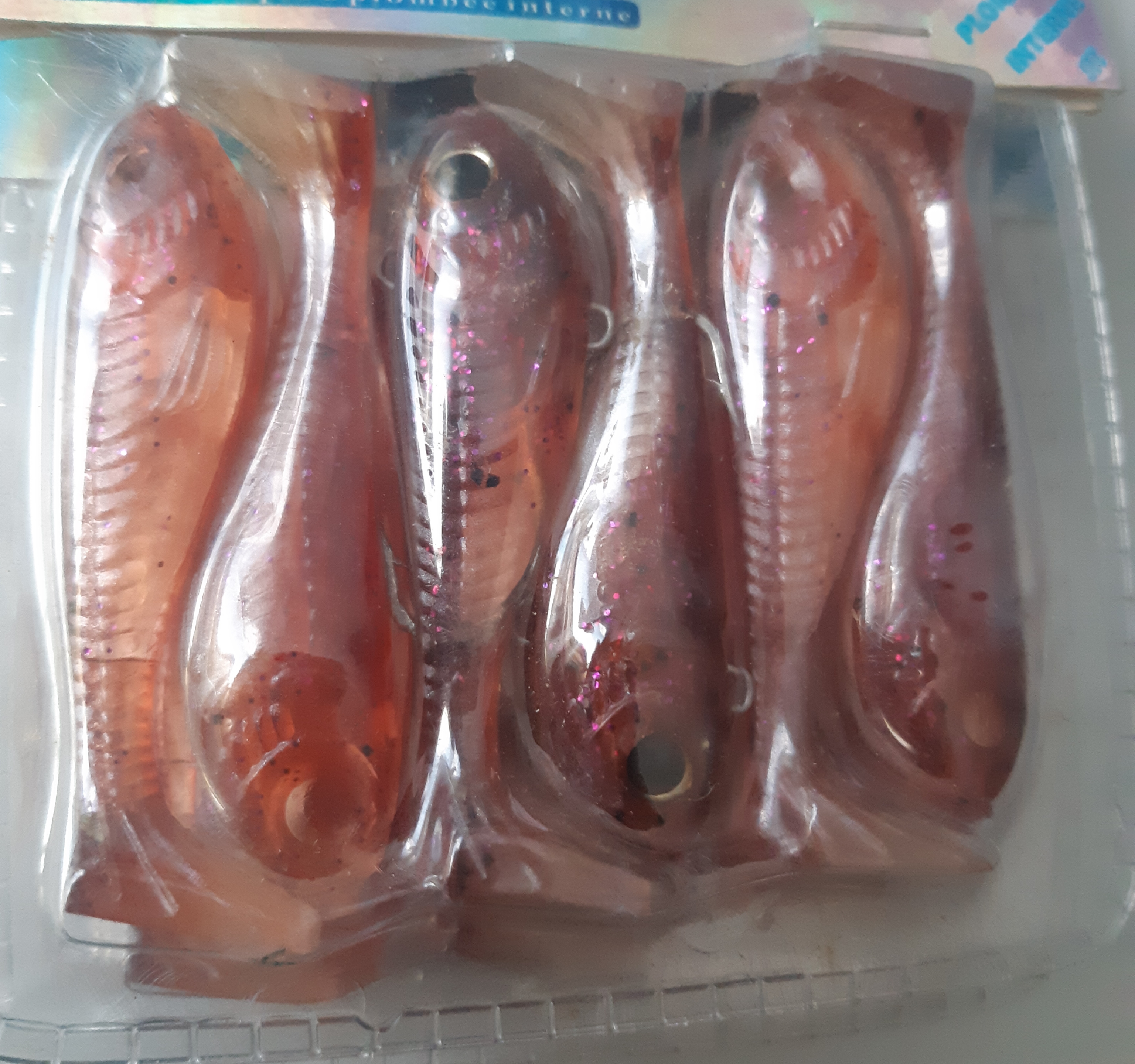 SERT -  5 PECES VINILO SHAD TAIL 65MM ST02