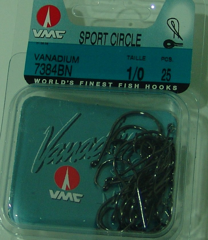 ANZUELO VMC 7384 SPORT CIRCLE BN 1/0 (25unid)