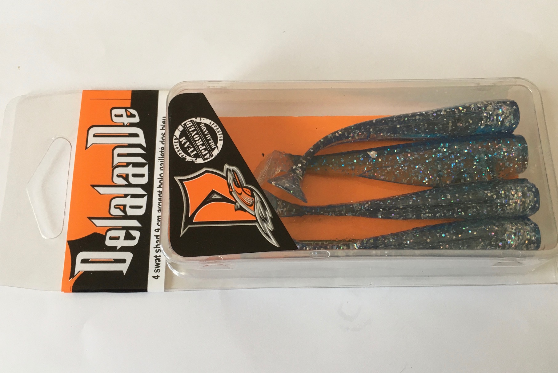VINILO DELALANDE SWAT SHAD 09cm 153 (4 unidades)